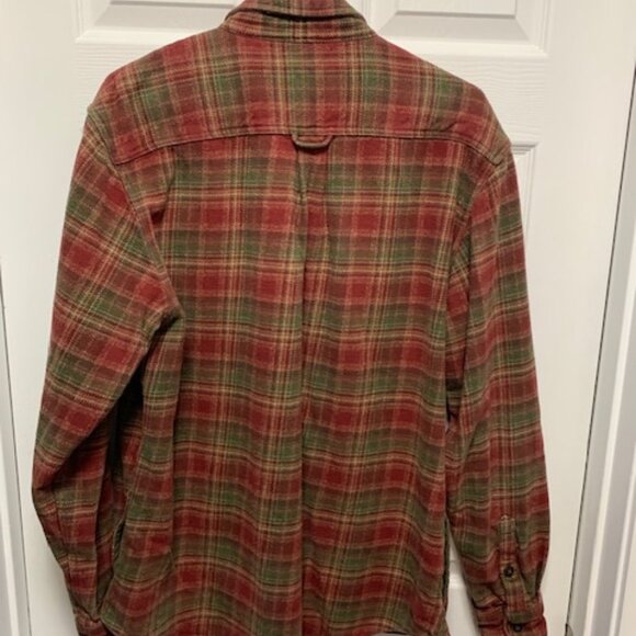 Orvis Classic Collection Heavyweight Flannel Shirt/ Jacket Mens - Picture 2 of 5